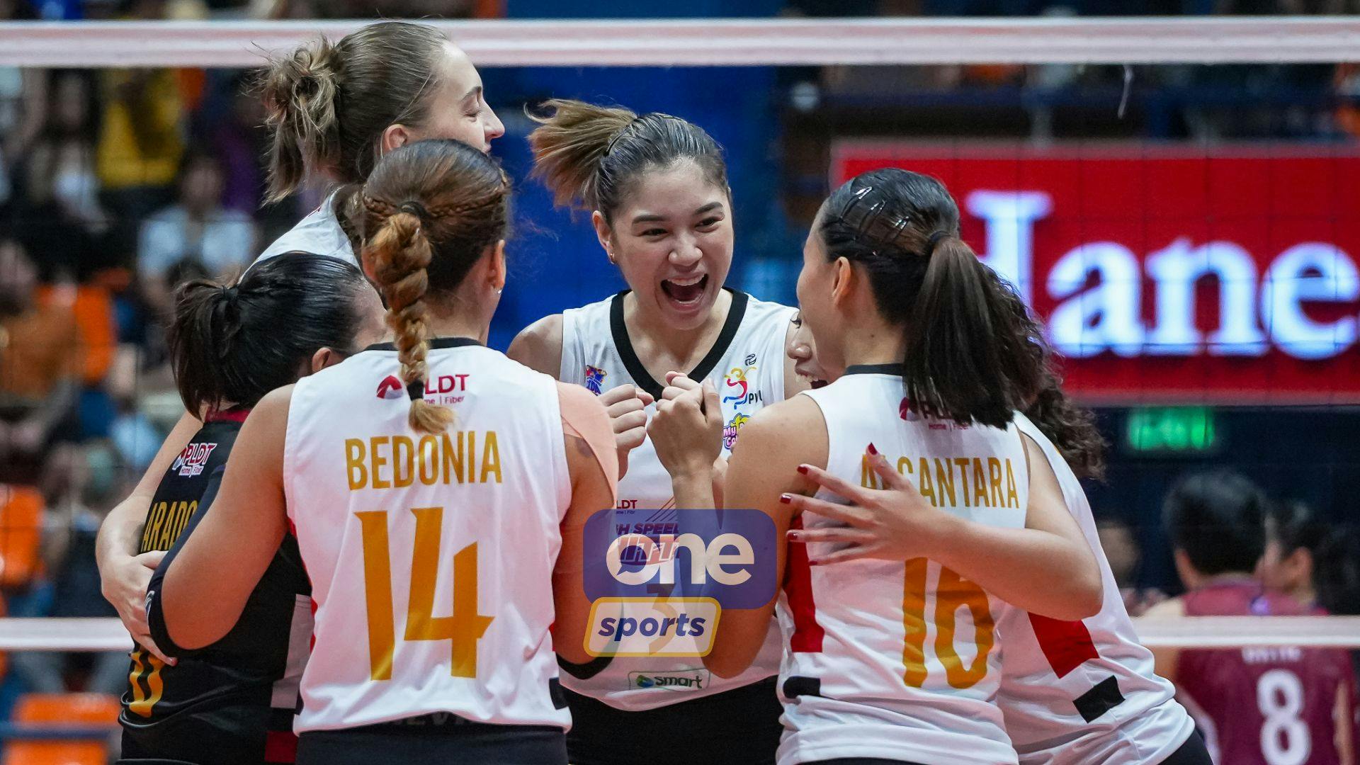 PVL: PLDT crushes Choco Mucho’s quarterfinal hopes in Reinforced Conference